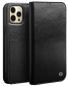 Preview: QIALINO - Echtes Leder iPhone 13 Pro Max - Schwarz